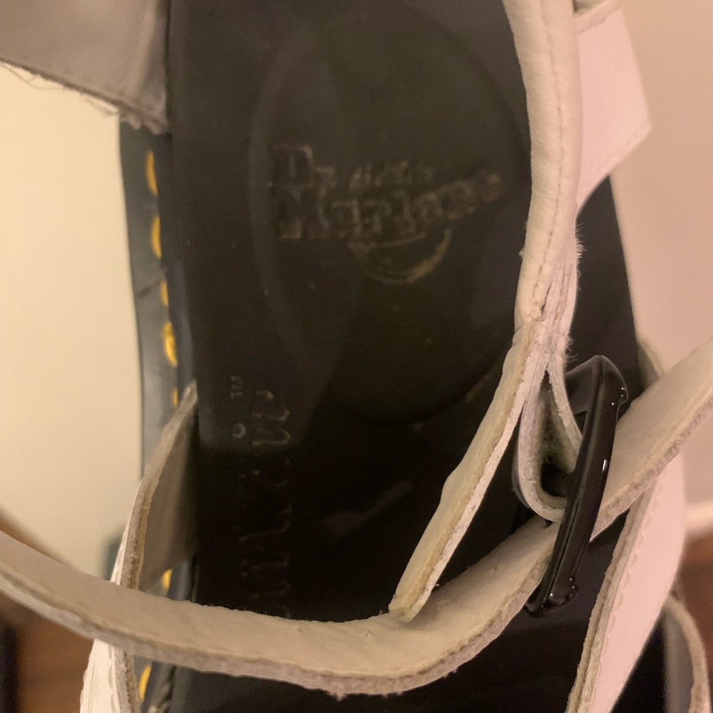 Dr. Martens White Blaire Sandals - Picture 11 of 14